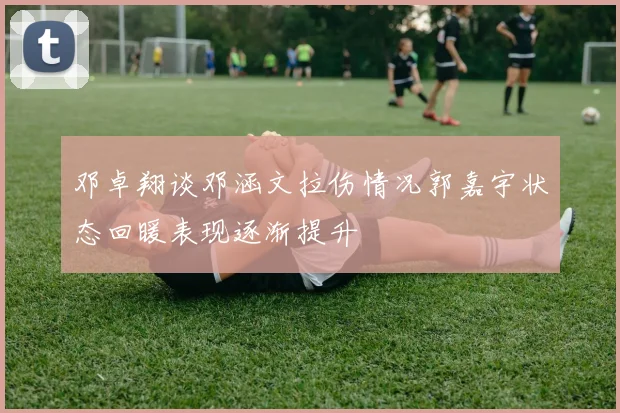 邓卓翔谈邓涵文拉伤情况郭嘉宇状态回暖表现逐渐提升